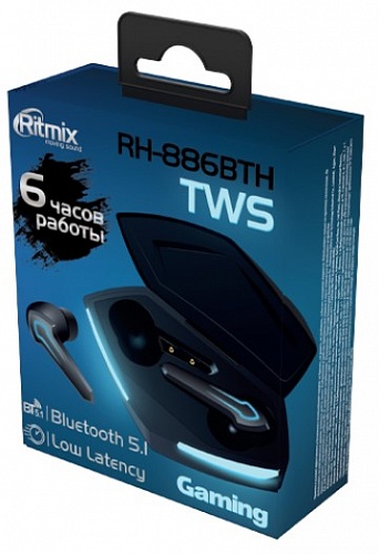 Ritmix TWS RH-886BTH черный