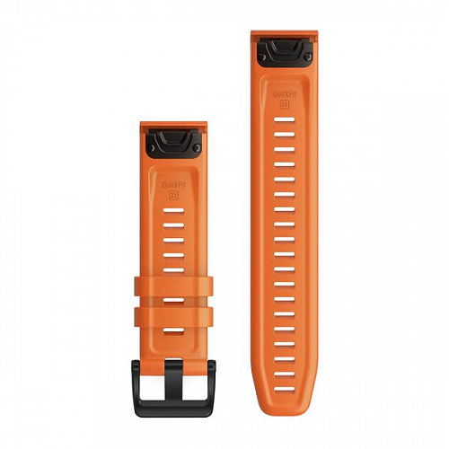 Ремешок QuickFit 22 мм (силиконовый) оранжевый