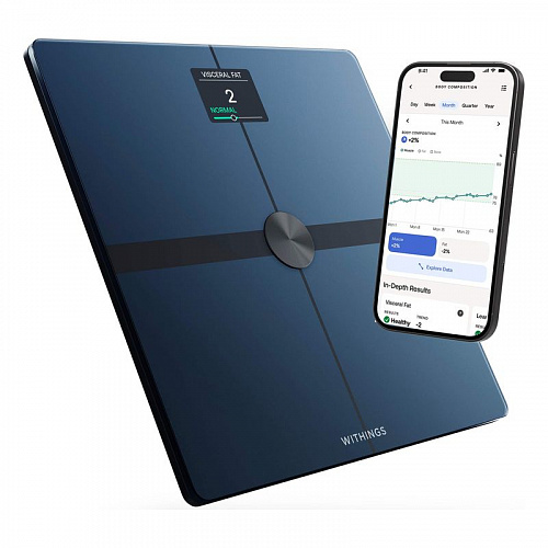 Смарт-весы Withings Body Smart Black, черные Смарт-весы Withings Body Smart Black, черные