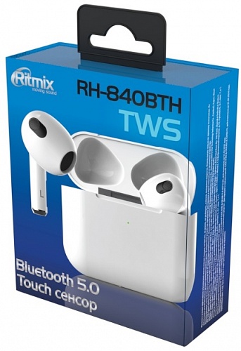 Ritmix TWS RH-840BTH белый